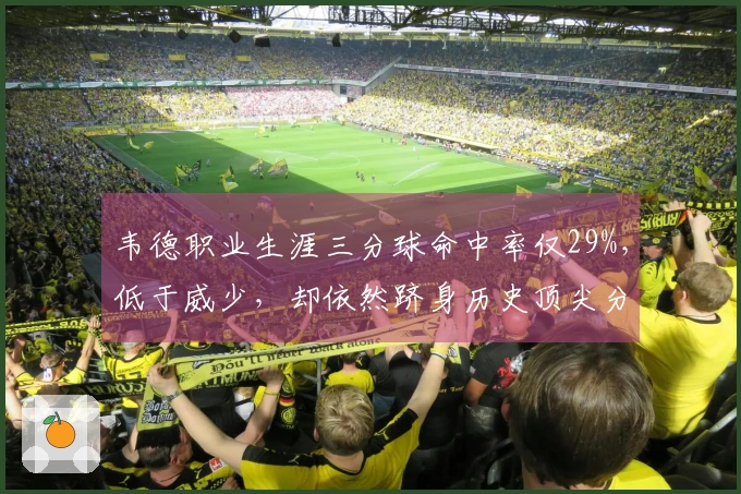 韦德职业生涯三分球命中率仅29%，低于威少，却依然跻身历史顶尖分卫行列